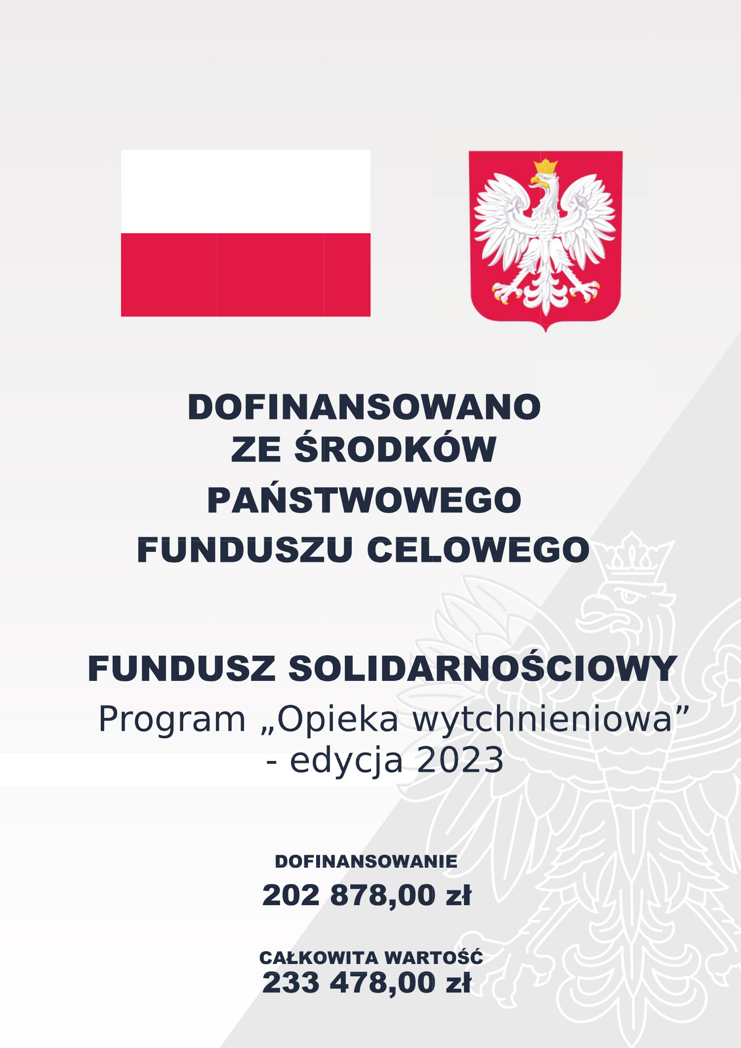 Plakat Opieka wytchnieniowa